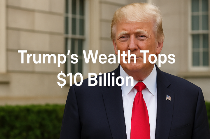 Trump's Wealth Tops $10 Billion: A Deep Dive into the Business Tycoon’s Financial Ascent
